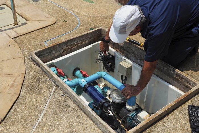 Swimming pool maintenance