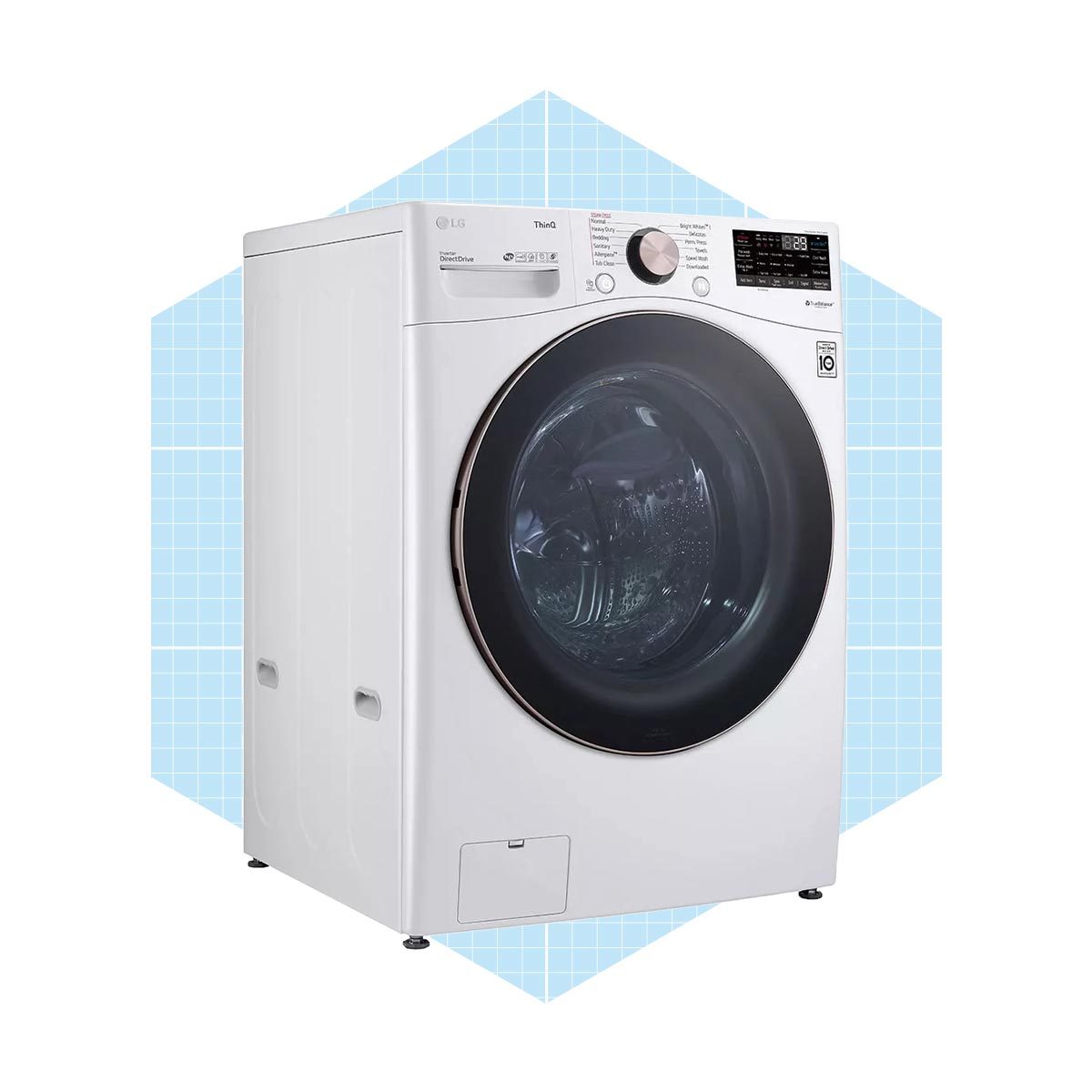 A White LG Washer
