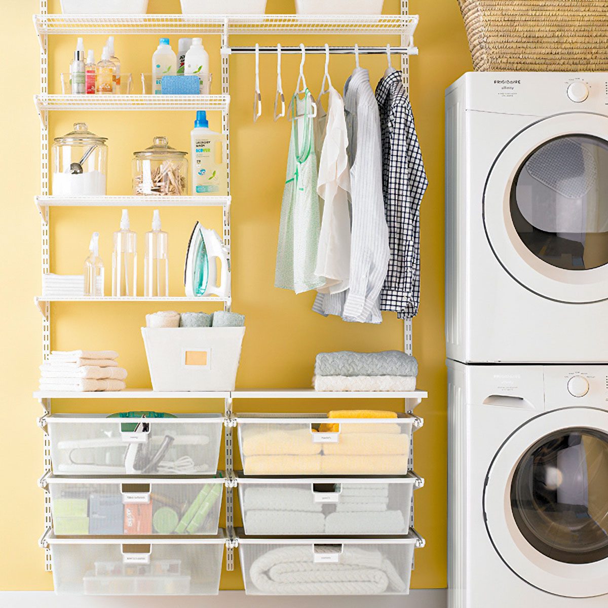 48 Best Laundry room shelving ideas