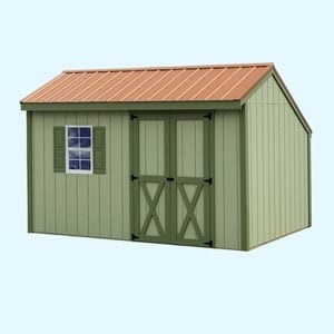 Aspen 12 Ft W X 8 Ft D Solid Wood Storage Shed Ecomm Via Wayfair.com