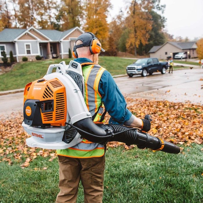 Stihl Gas Backpack Blower With Electric Start