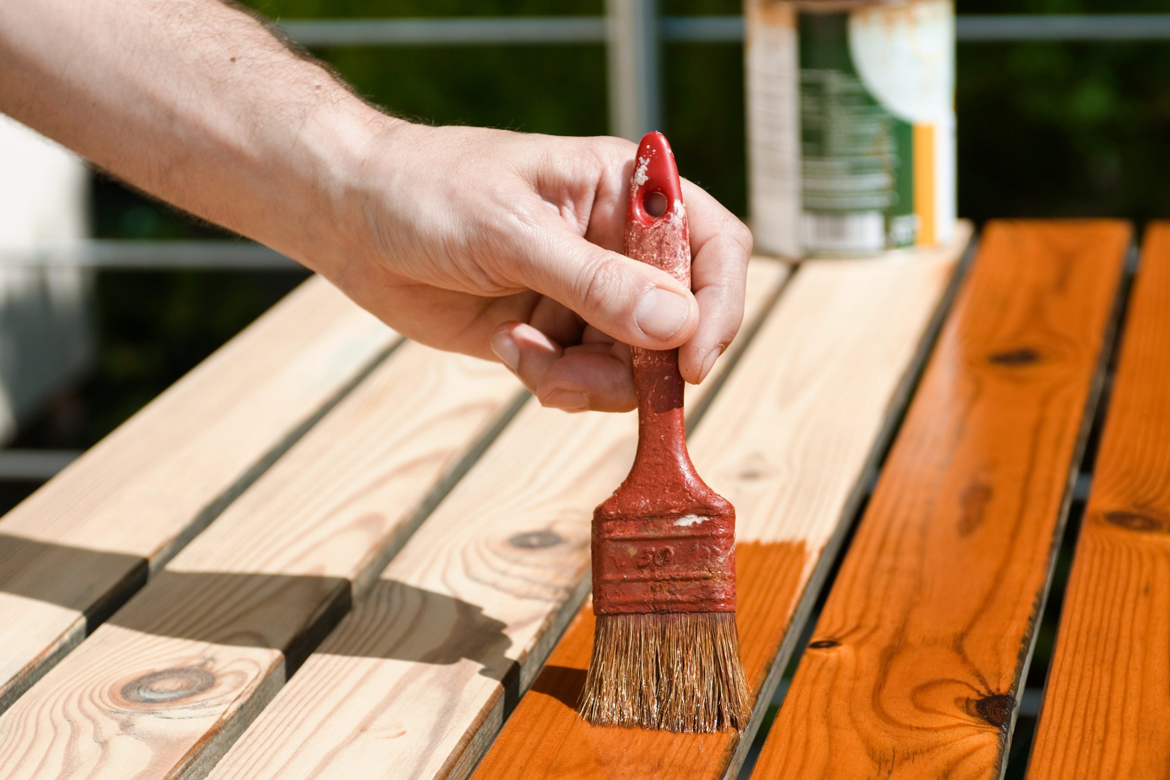 Which Pre-Stain Method Works Best On Tough To Stain Wood?