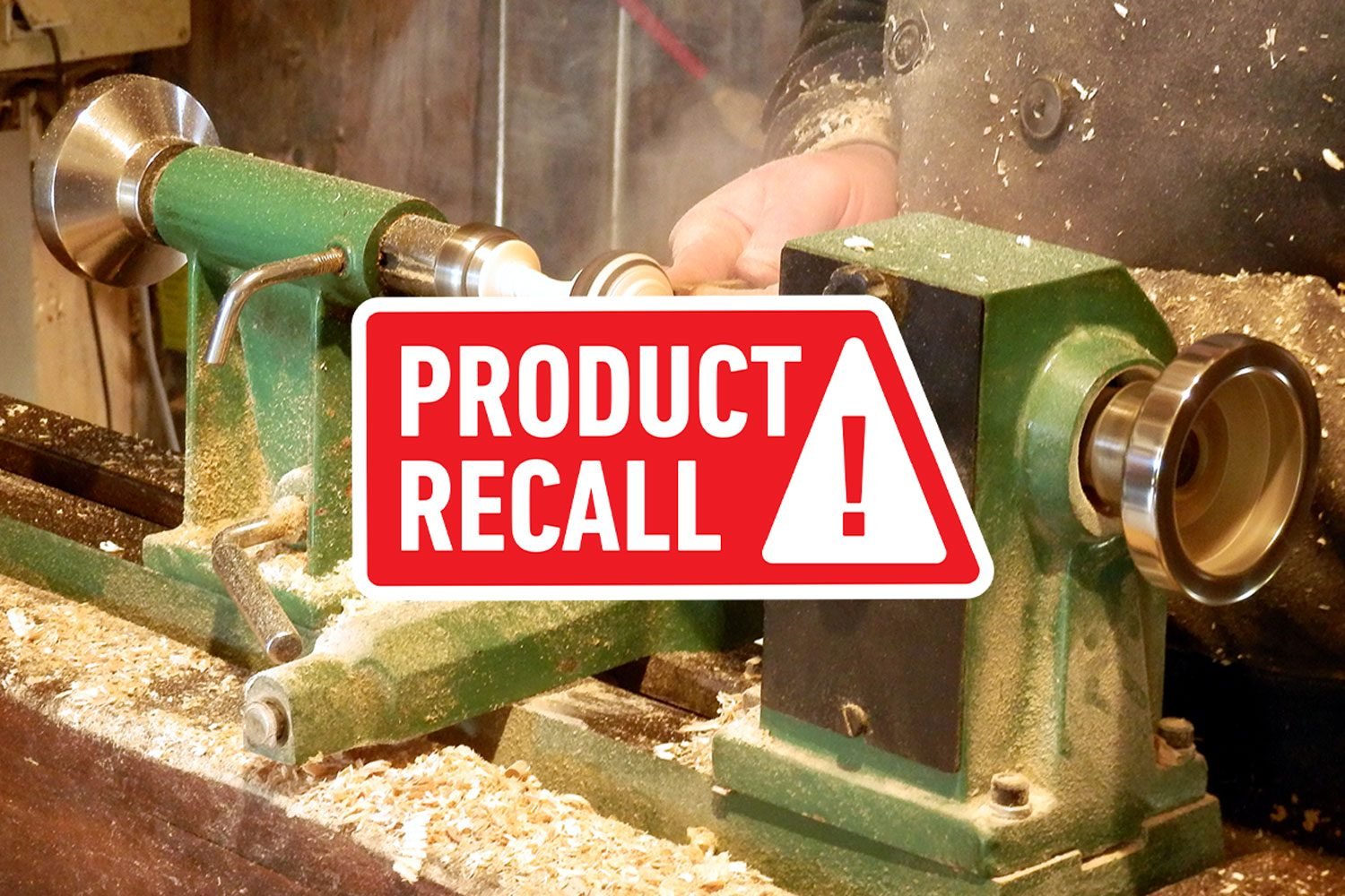 Grizzly Wood Lathe Recall Nov 2023