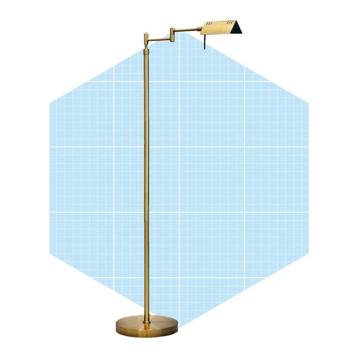 O Bright Dimmable Led Pharmacy Floor Lamp