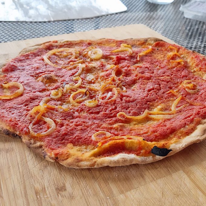 pizza from Alfa Nano Pizza Oven
