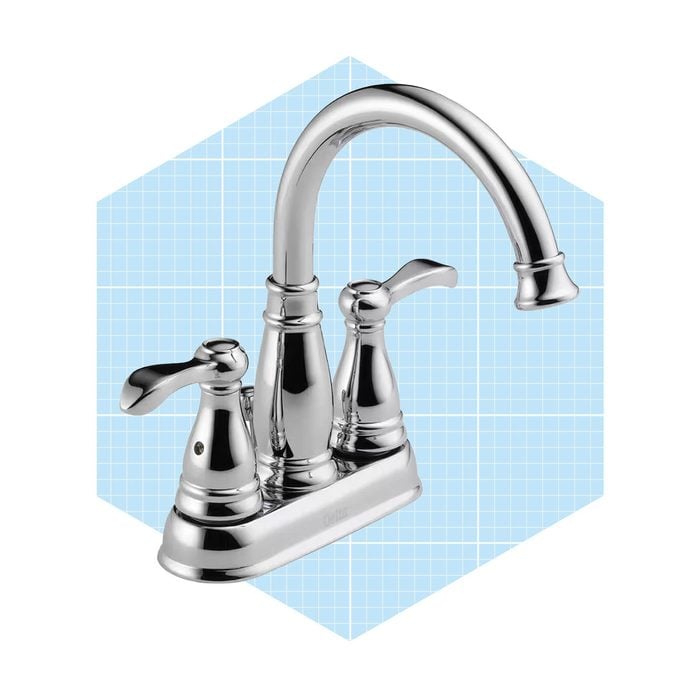 Delta Porter Centerset 2 Handle Bathroom Faucet