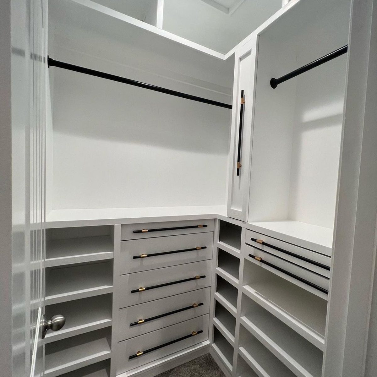 10 Bedroom Closet Ideas To Optimize Your Space Diy Closet System Courtesy @builder.baker.boymom