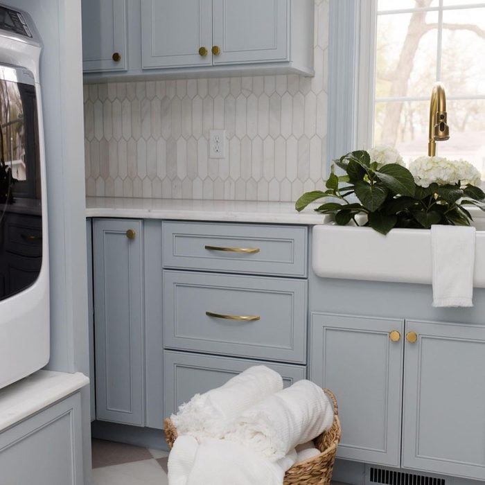 8 Laundry Room Tile Design Ideas Classic Elegance Courtesy @flourish Interiors Instagram