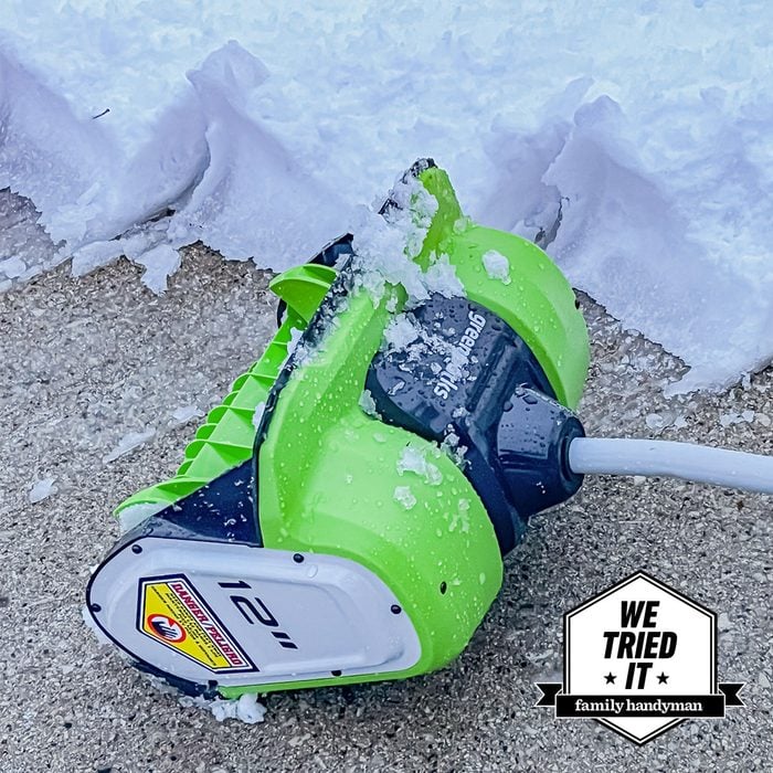 Greenworks 12-Inch Corded Snow Shovel
