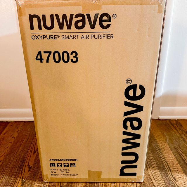 Nuwave Oxypure Air Purifier packaging