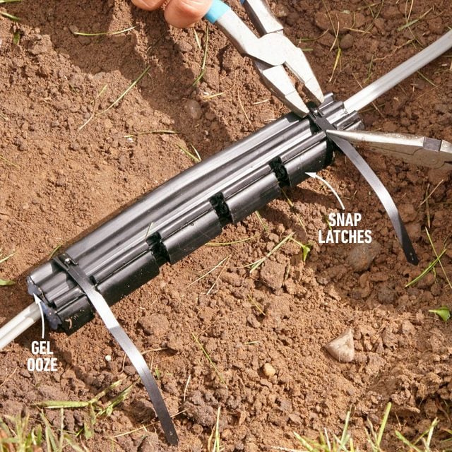 How To Splice Underground Wire Roll And Snap