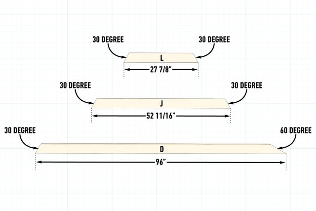 How To Build A Playhouse - Cut your framing diagram with markings on grid