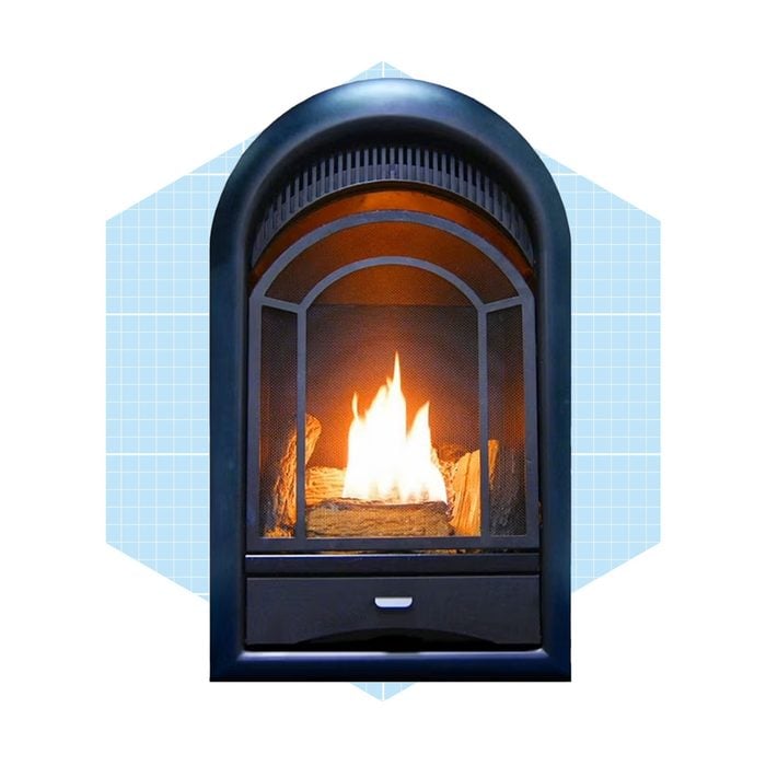 ProCom Ventless Fireplace Insert with Thermostat Control