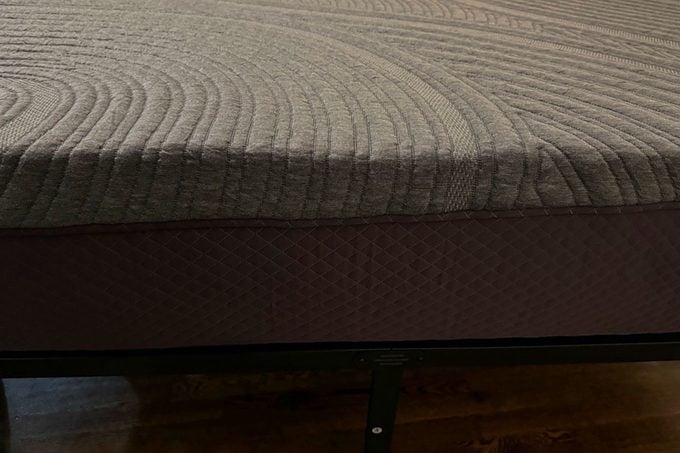Close up of mattress