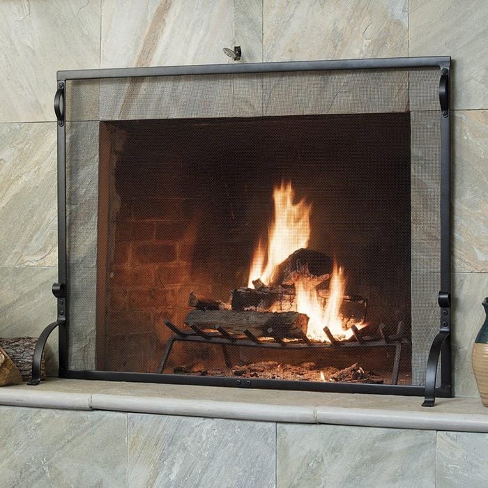 The 12 Best Fireplace Screens To Keep Your Indoor Fire Safe And Looking Great Ft Via Amazon.com