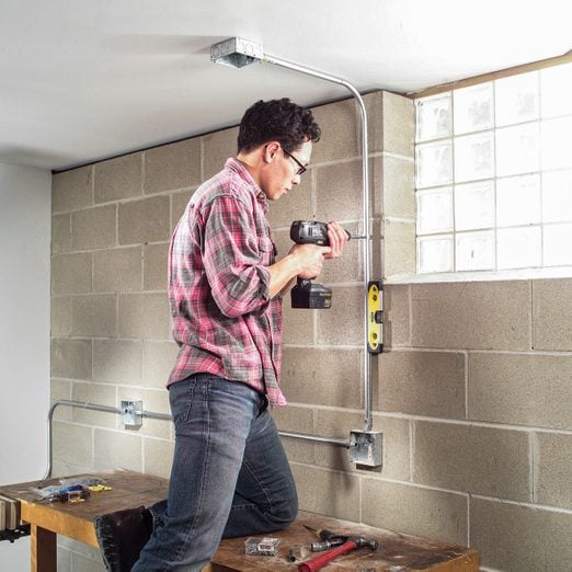 How to Install Surface-Mounted Wiring and Conduit