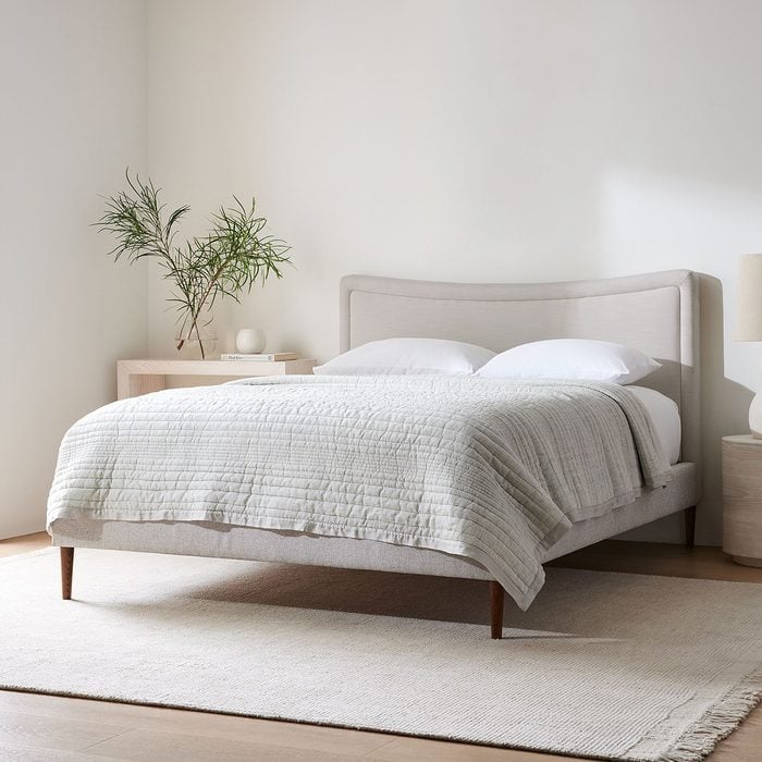 Upholstered Wood Bed