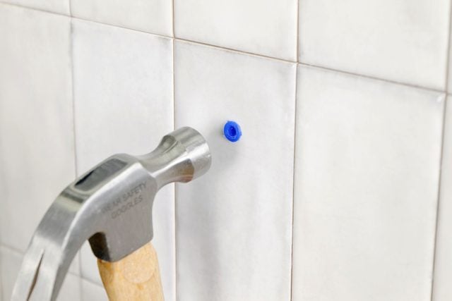 How To Install A Towel Bar On Tile