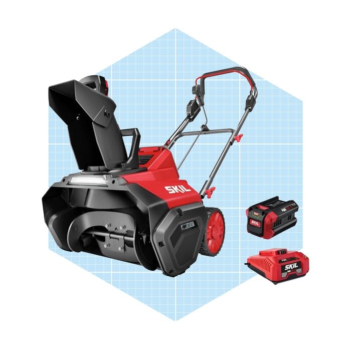 Skil Pwr Core 40 Brushless 40v 20 In. Single Stage Snow Blower Kit