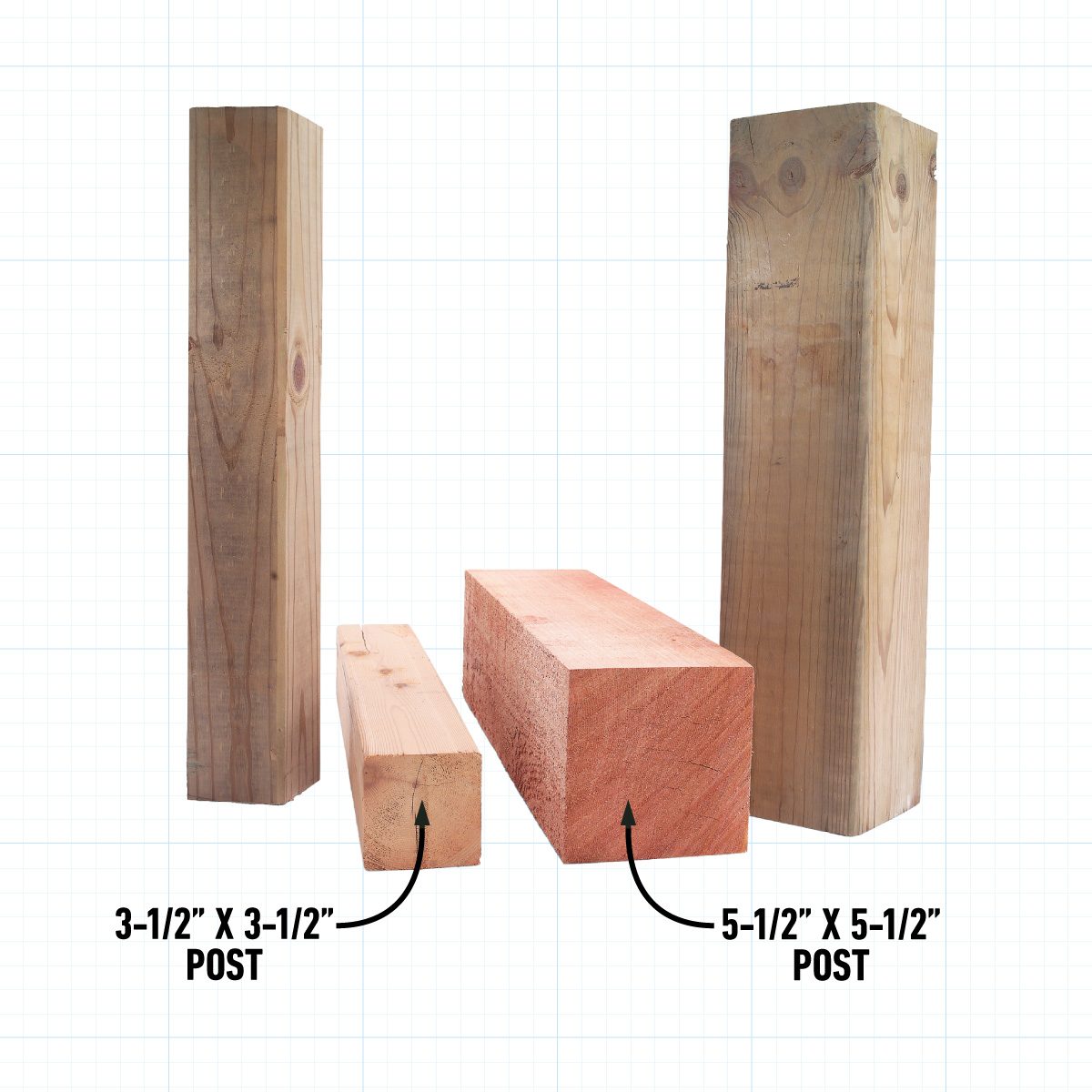Tips For Choosing And Buying Deck Lumber Use Hefty Posts for High Decks